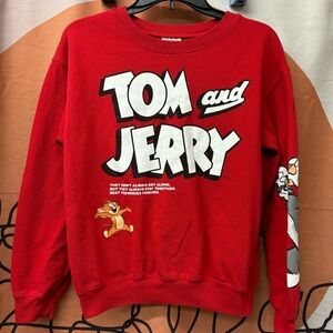 Tom and Jerry crewneck sweatshirt, small